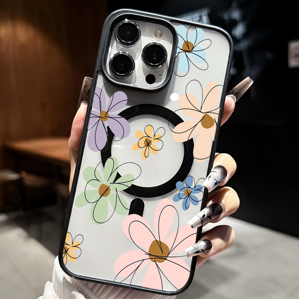 Blueberry Floral Clear Case  F - مراجعة Phone Cases For Iphone 12 Pro Max وسعره