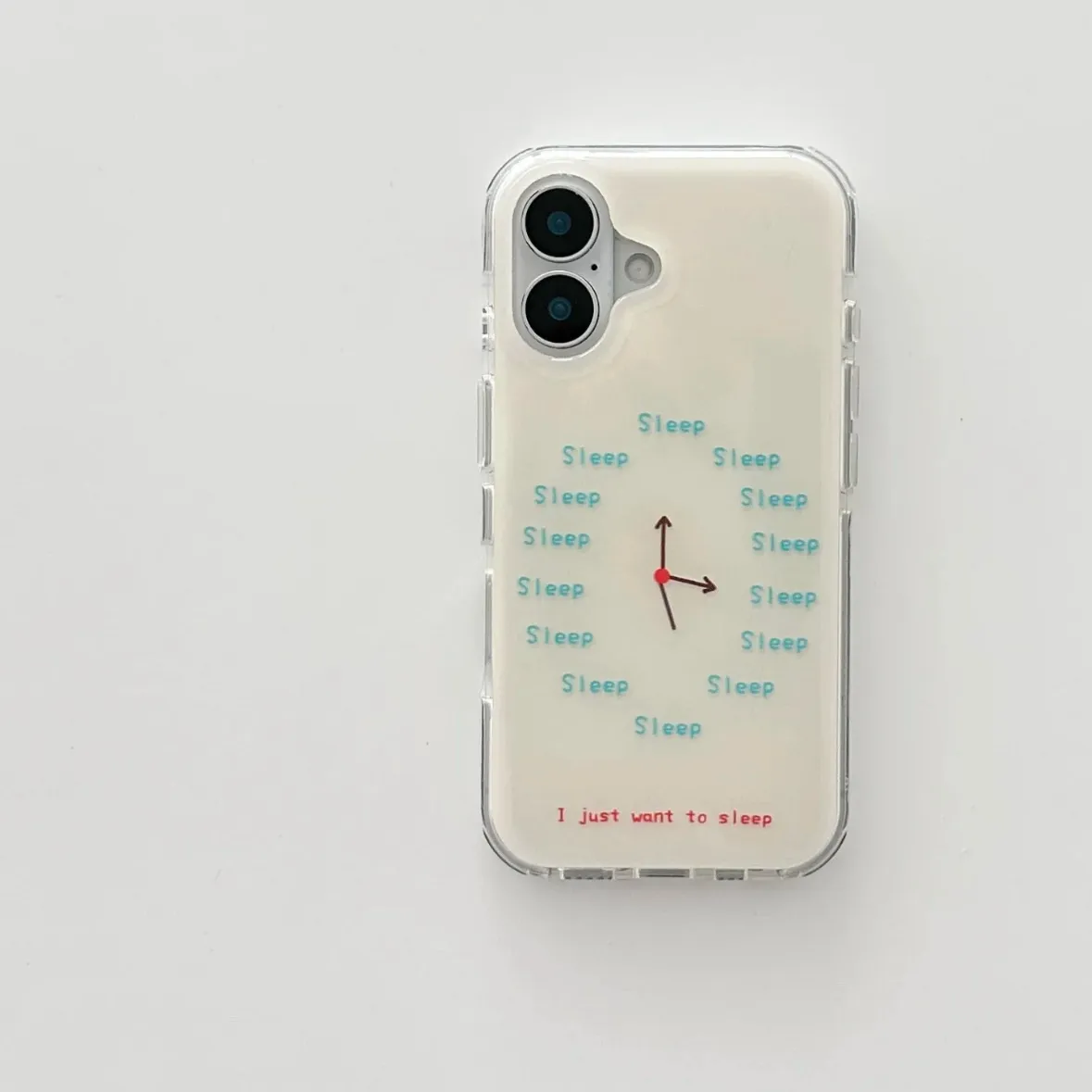 Ins Wind Creative Sleep Clock  - مراجعة Phone Cases Y2K وسعره