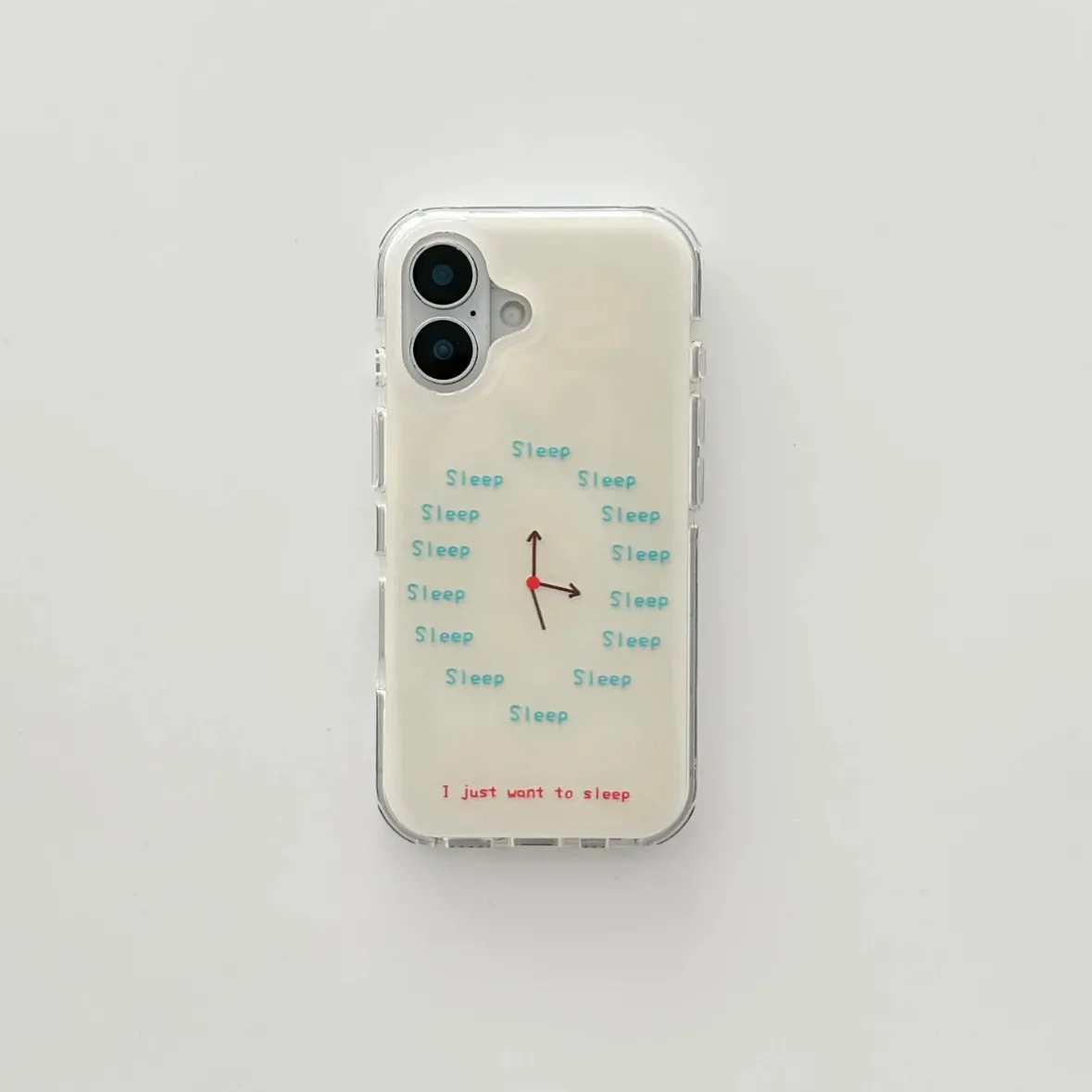 Ins Wind Creative Sleep Clock  - مراجعة Phone Cases Y2K وسعره