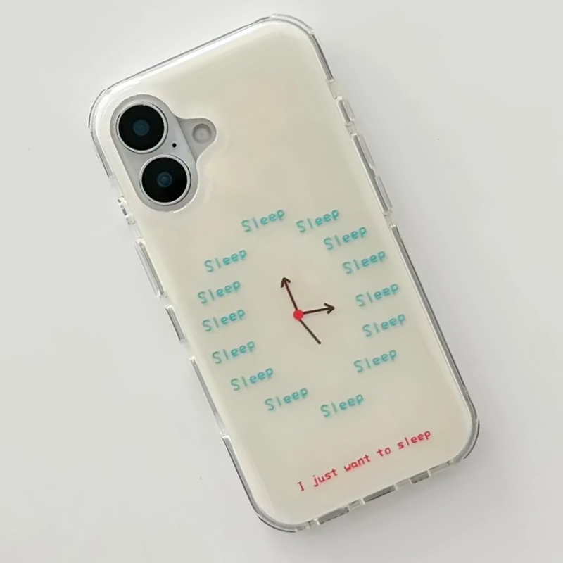 Ins Wind Creative Sleep Clock  - مراجعة Phone Cases Y2K وسعره