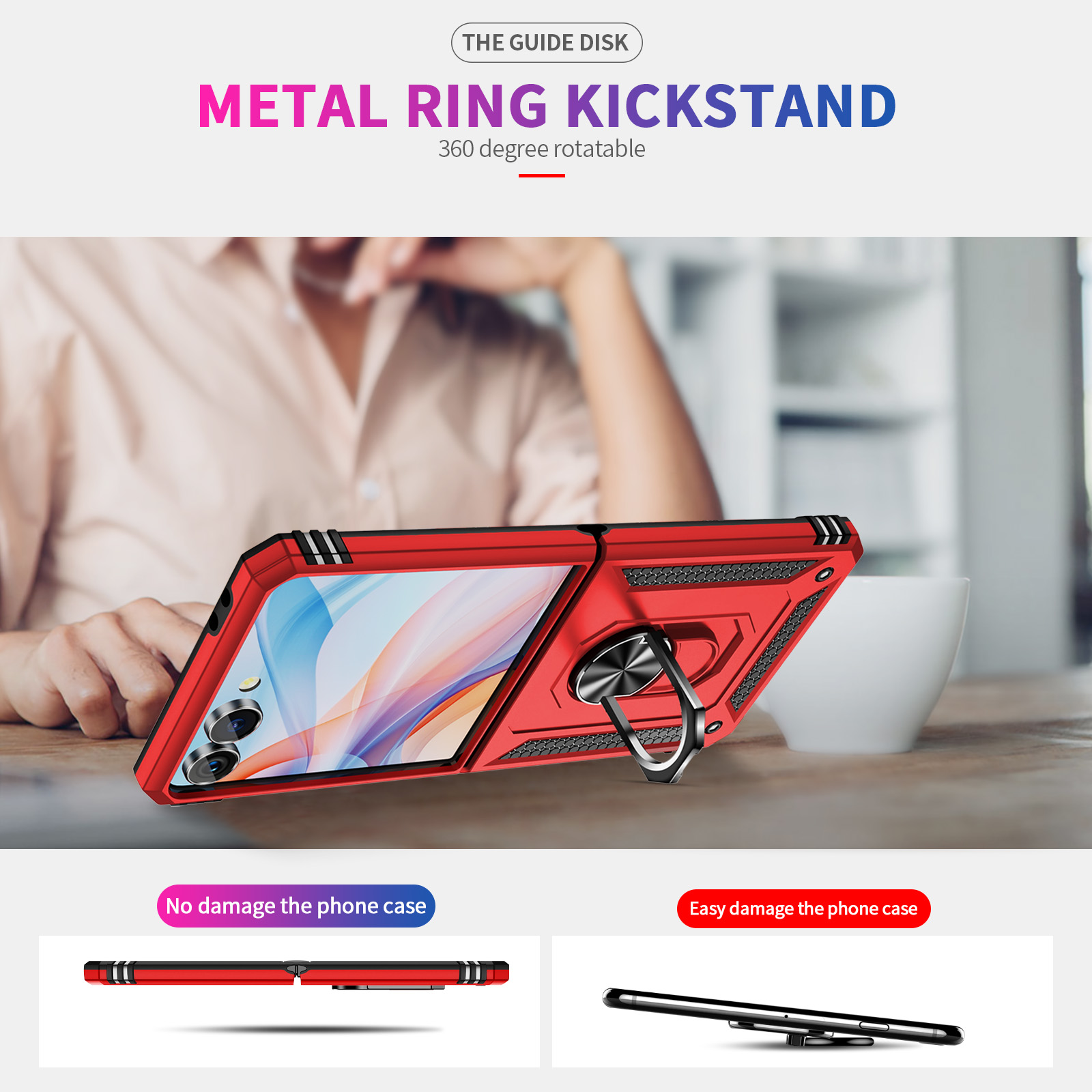 Military-grade Shockproof Phon - مراجعة Rugged Armor Case وسعره