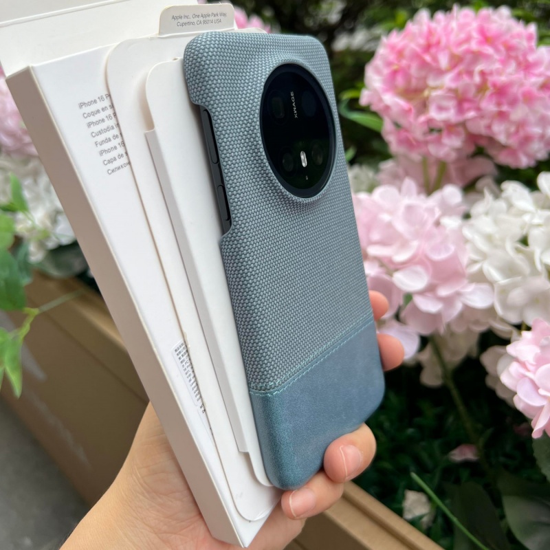 Luxury Retro Fabric Leather Ar - مراجعة Rugged Armor Case وسعره