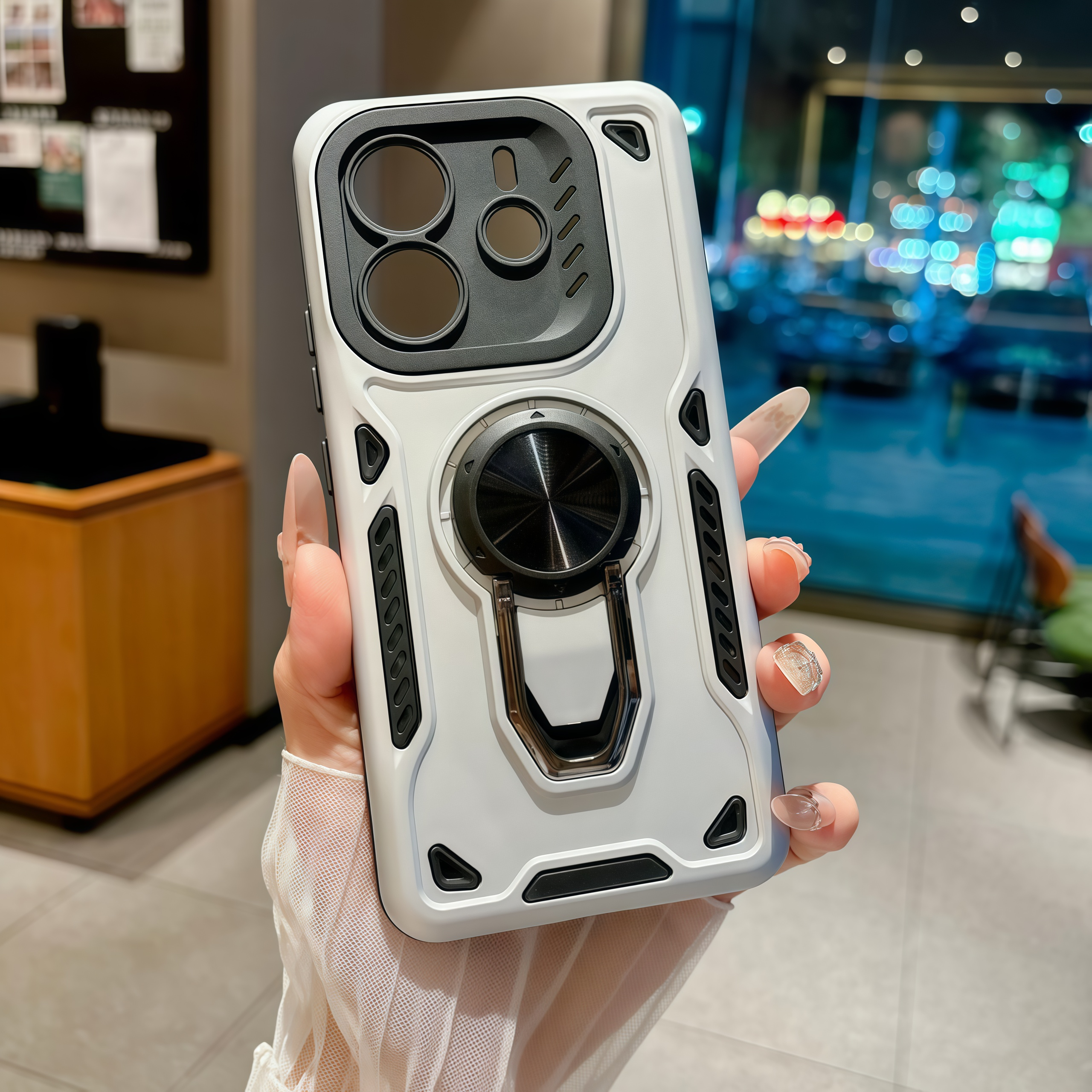Military Shockproof Phone Case - مراجعة Rugged Armor Case وسعره