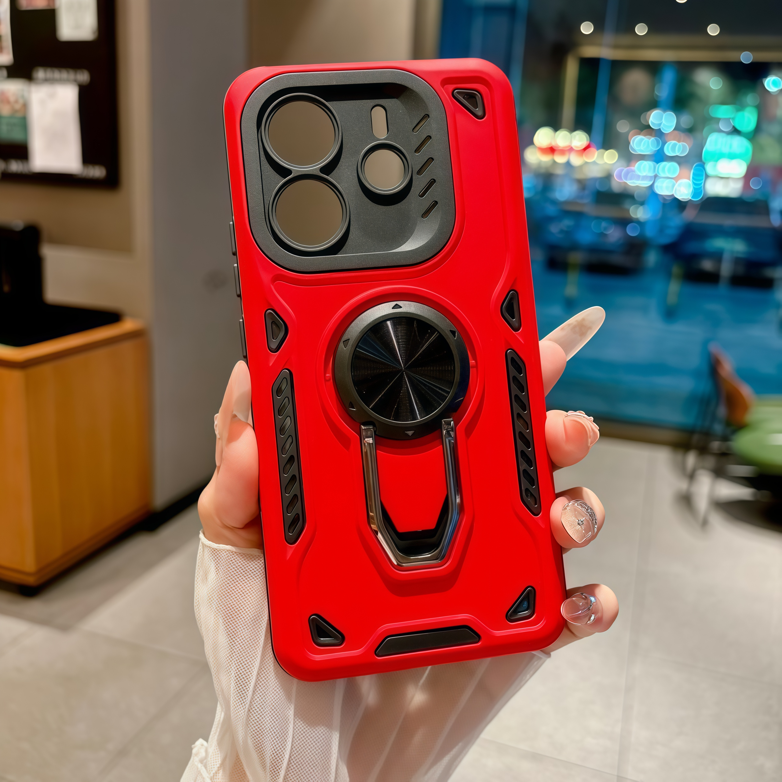 Military Shockproof Phone Case - مراجعة Rugged Armor Case وسعره