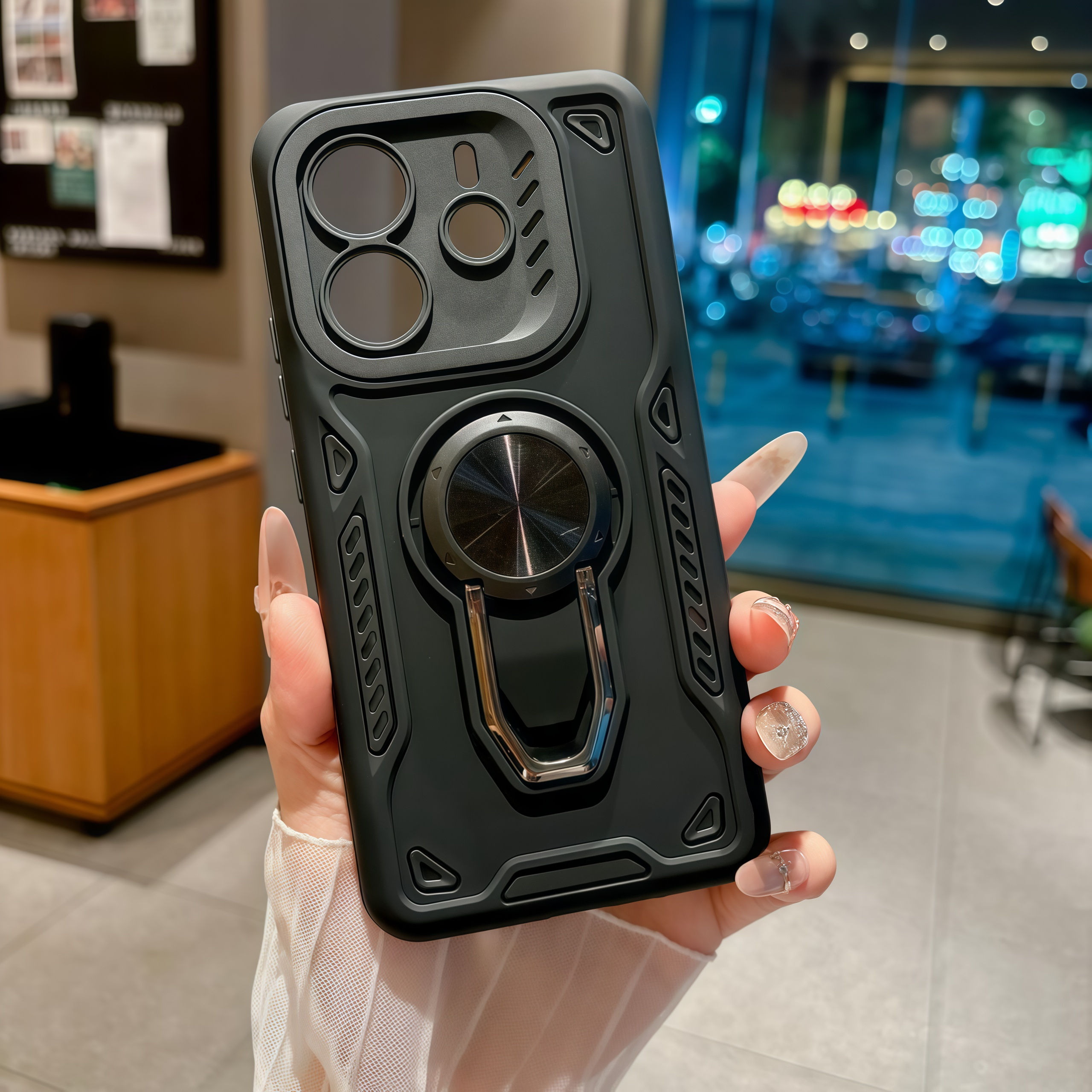 Military Shockproof Phone Case - مراجعة Rugged Armor Case وسعره