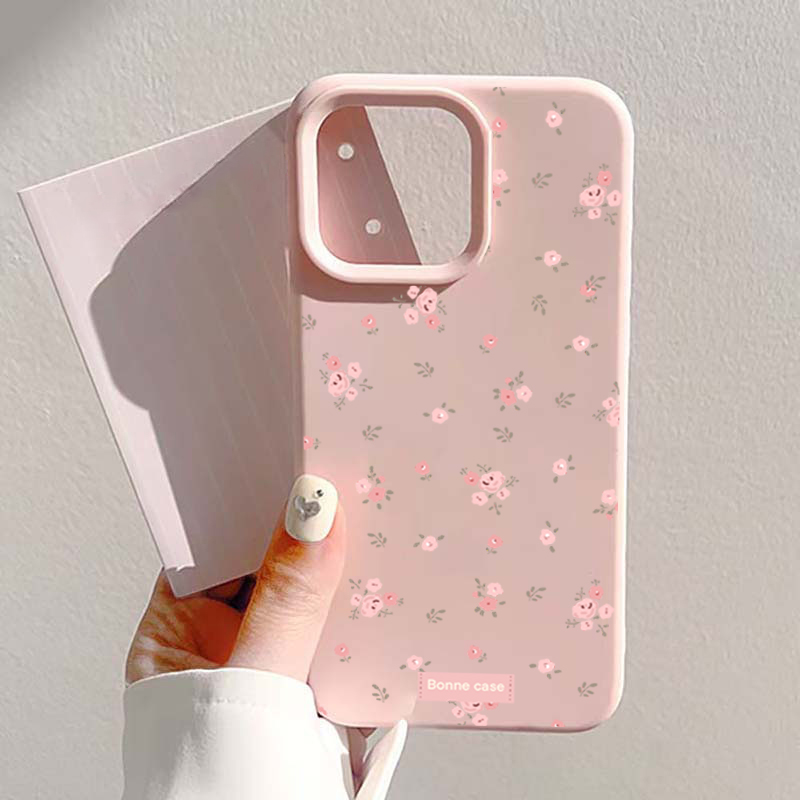 INS Korea Pink Flower Phone Ca - مراجعة Phone Cases Pink وسعره