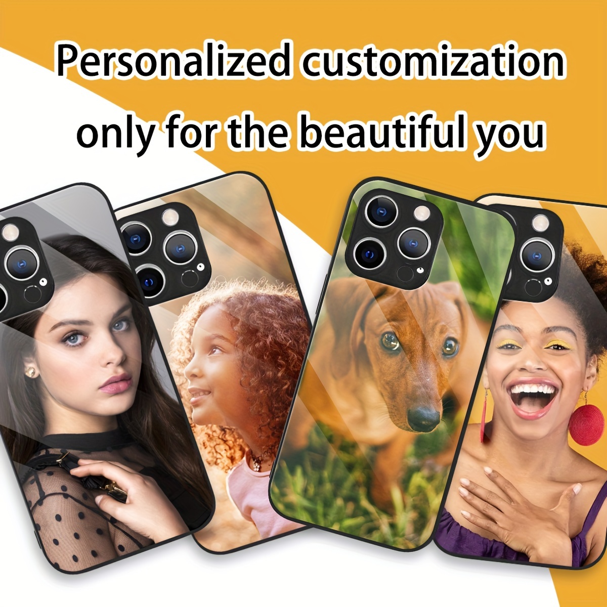 Custom Photo Mirror Glass Case - مراجعة Phone Cases Customized وسعره