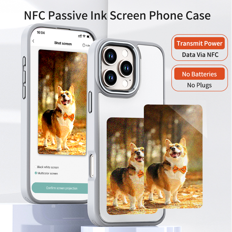 NFC Ink Screen Phone Case Aerm - مراجعة Phone Cases Diy وسعره
