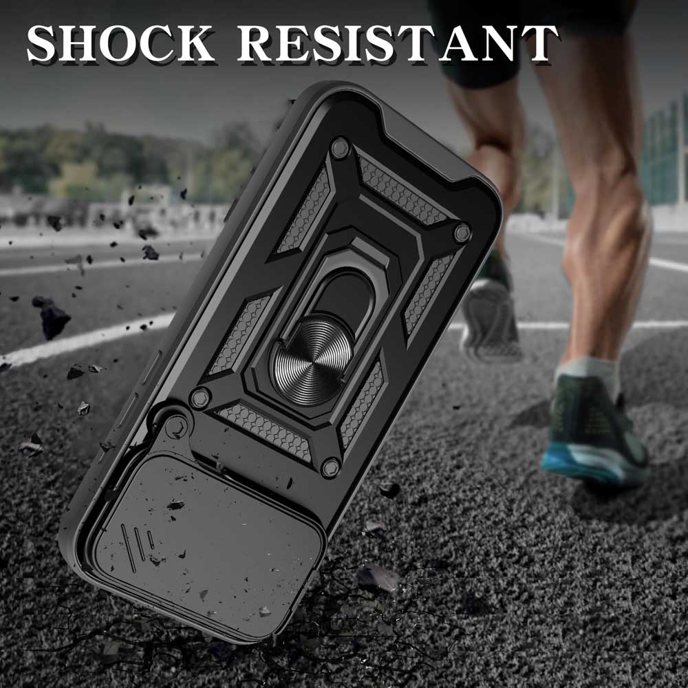 Shockproof Armor Case For iPho - مراجعة Rugged Armor Case وسعره