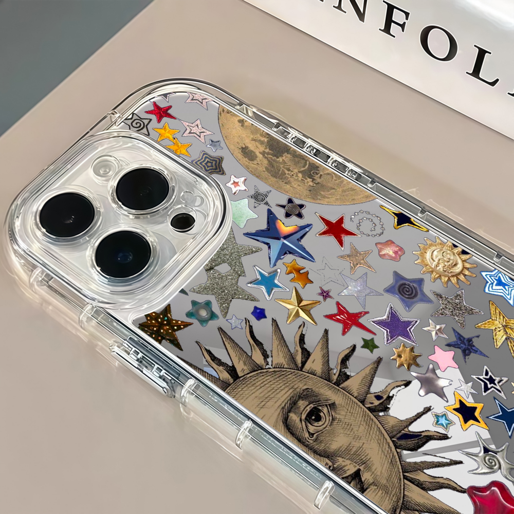 Celestial Gold Glitter Mirror  - مراجعة Phone Cases For Iphone 12 Pro Max وسعره