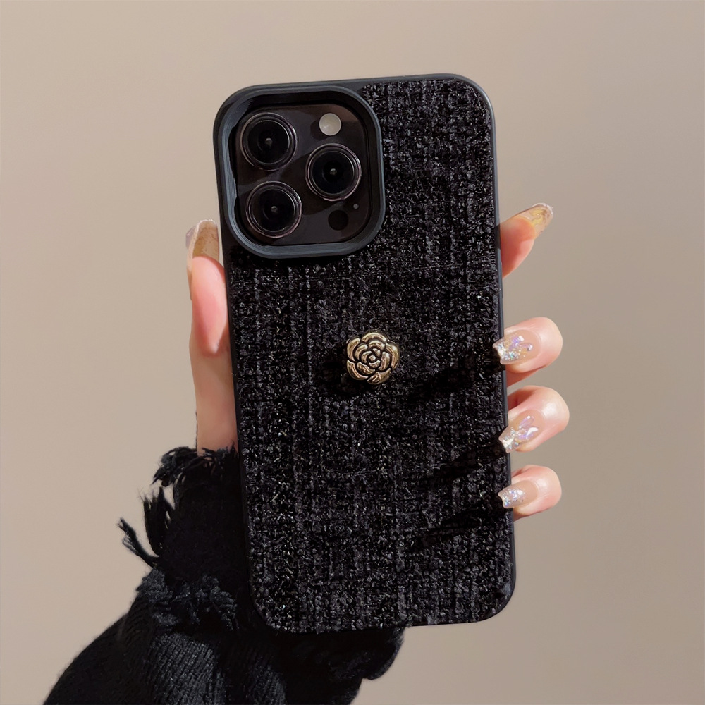 Luxury 3D Golden Camellia Flow - مراجعة Phone Cases Luxury وسعره