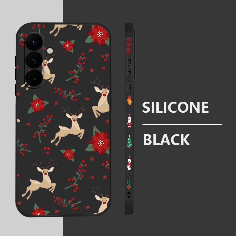 Red Deer Flowers Pattern Phone - مراجعة Phone Cases Red Deer وسعره