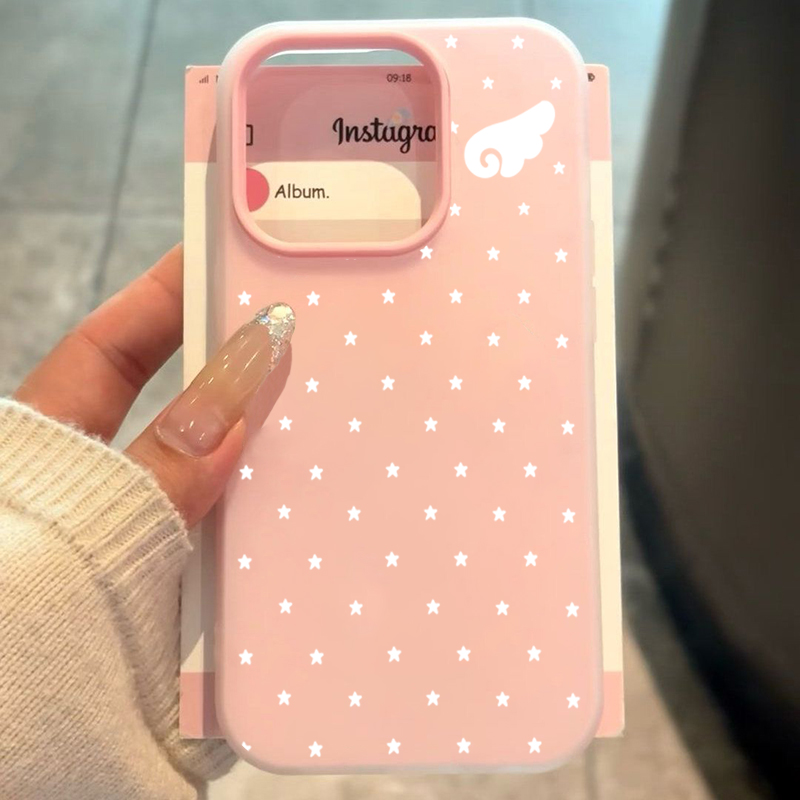 Korean Cute Aesthetics Star An - مراجعة Phone Cases Iphone 15 وسعره