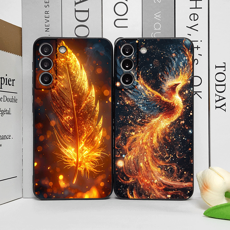 Luxury Phoenix Fire Feather Pa - مراجعة Phone Cases Luxury وسعره