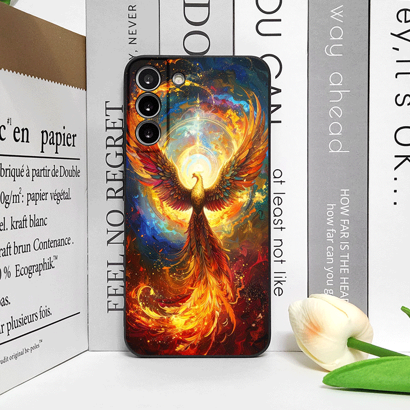 Luxury Phoenix Fire Feather Pa - مراجعة Phone Cases Luxury وسعره