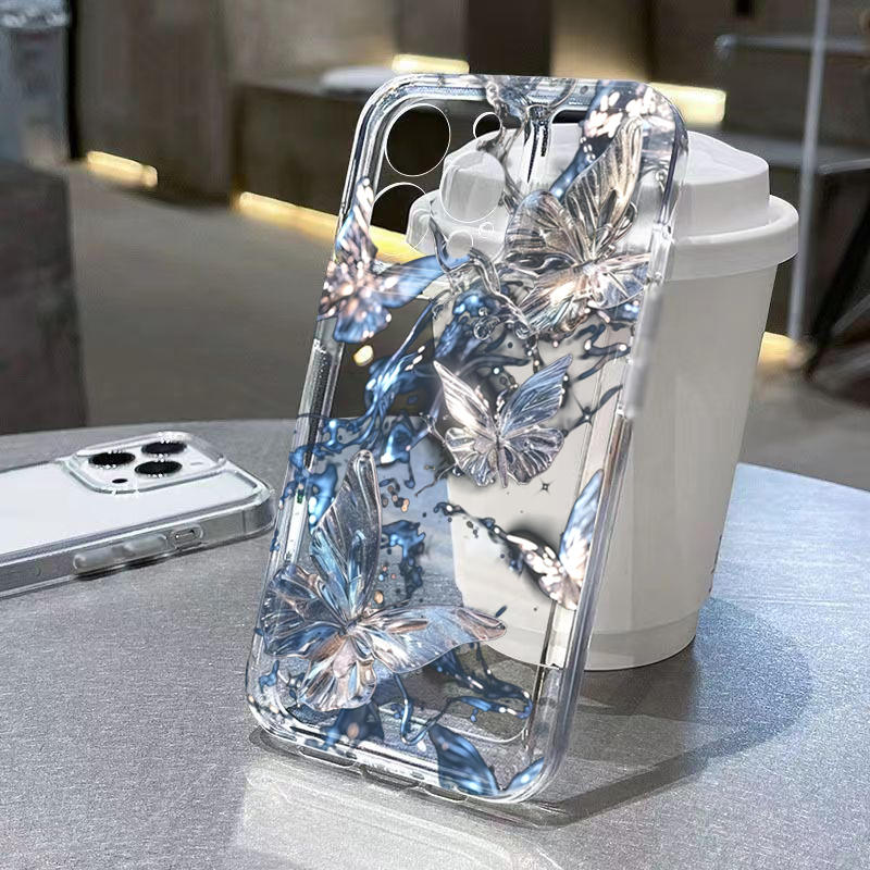 Luxury 3D Butterfly Clear Phon - مراجعة Phone Cases Luxury وسعره