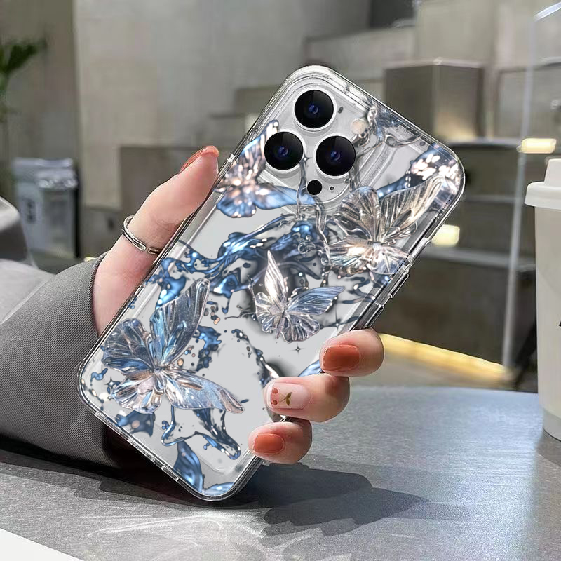 Luxury 3D Butterfly Clear Phon - مراجعة Phone Cases Luxury وسعره