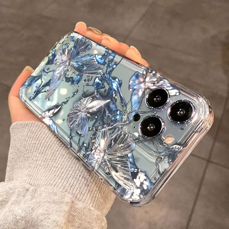 Luxury 3D Butterfly Clear Phon - مراجعة Phone Cases Luxury وسعره