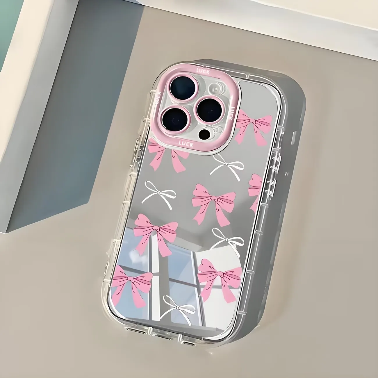 Simple Blue Pink Bow Girl Cute - مراجعة Phone Cases Pink وسعره