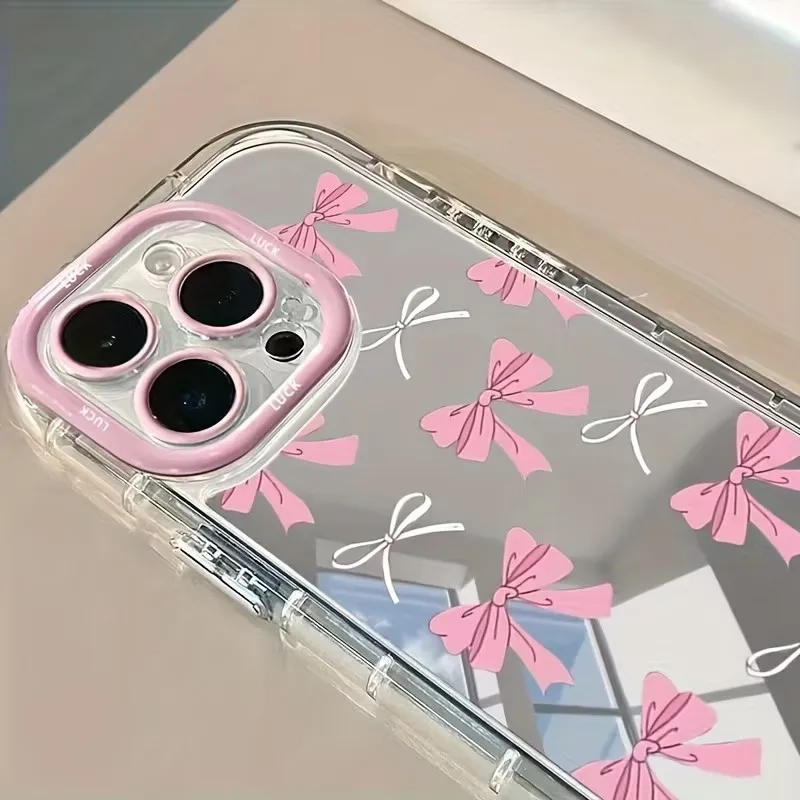 Simple Blue Pink Bow Girl Cute - مراجعة Phone Cases Pink وسعره