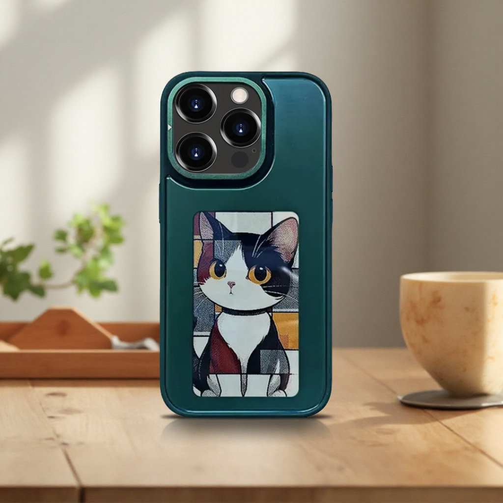 NFC Phone Case with E-ink Scre - مراجعة Phone Cases Diy وسعره