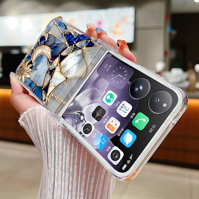 Retro Moon Star Pattern Phone  - مراجعة Phone Cases Clear وسعره
