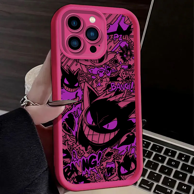 P-Pokemon Gengar Graffiti Phon - مراجعة Phone Cases For Iphone 12 Pro Max وسعره