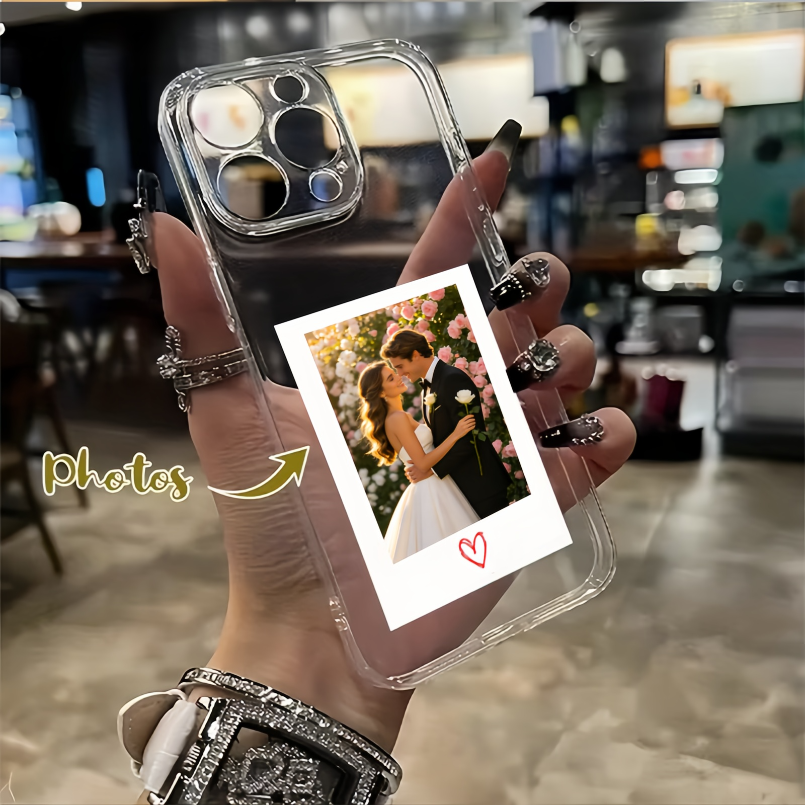 Custom DIY Transparent soft sh - مراجعة Phone Cases Customized وسعره