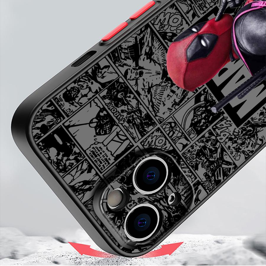 Marvel Funny Deadpool Case for - مراجعة Phone Cases For Iphone 12 Pro Max وسعره