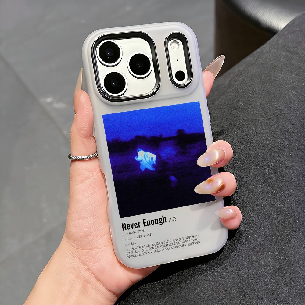 D-Daniel Caesar Music Album Ph - مراجعة Phone Cases Clear وسعره