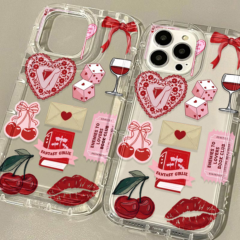 Korean Cute Cherry Bow Phone C - مراجعة Phone Cases For Iphone 12 Pro Max وسعره