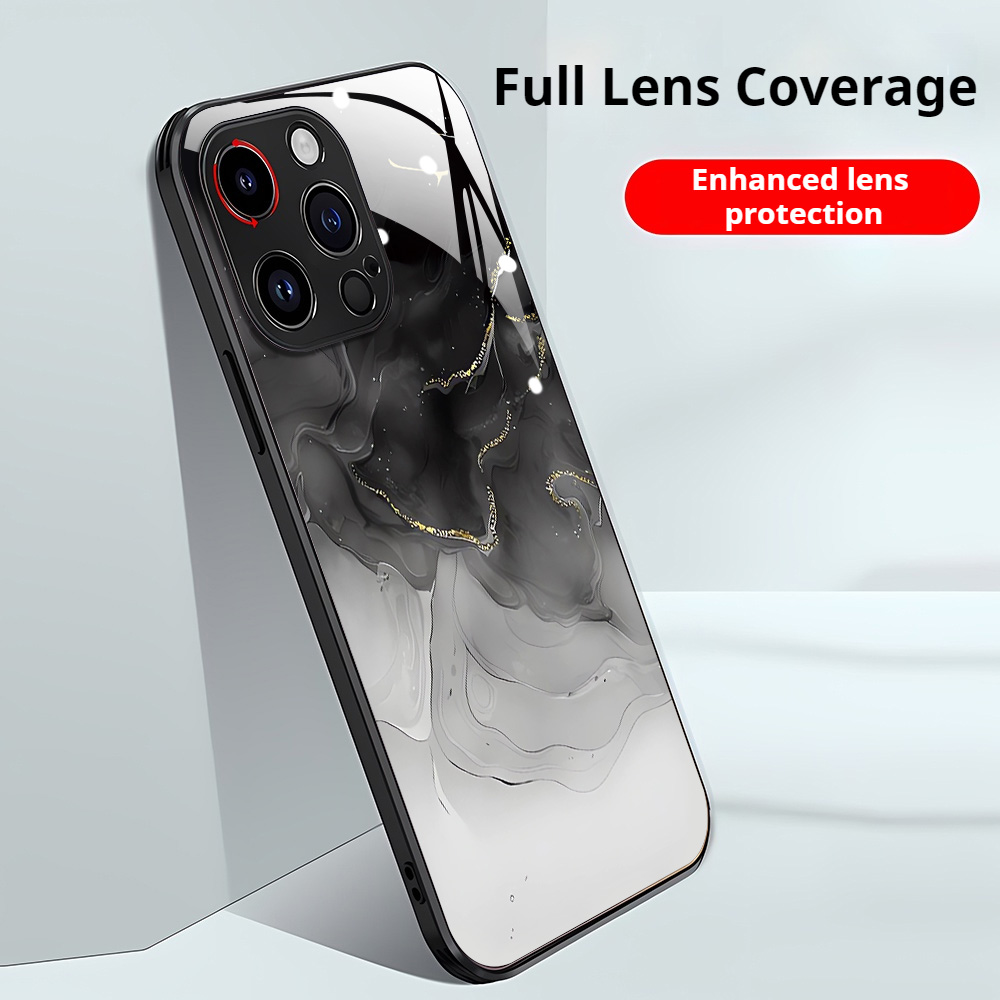 Tempered Glass Phone Case For  - مراجعة Phone Cases Online وسعره