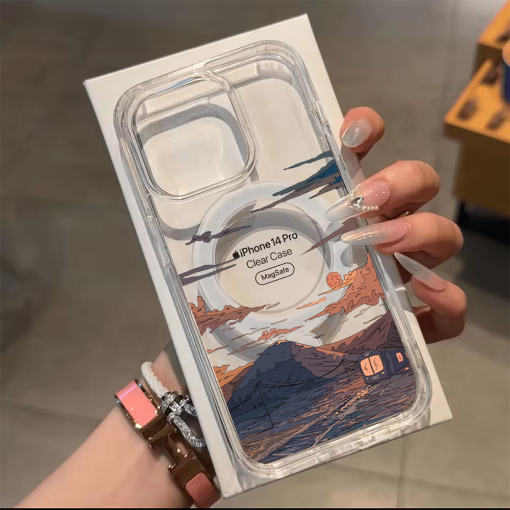 Sunset Pattern Fashion Phone C - مراجعة Phone Cases For Iphone 12 Pro Max وسعره