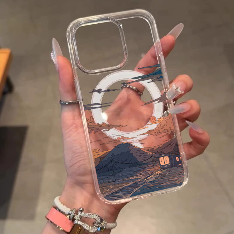 Sunset Pattern Fashion Phone C - مراجعة Phone Cases For Iphone 12 Pro Max وسعره