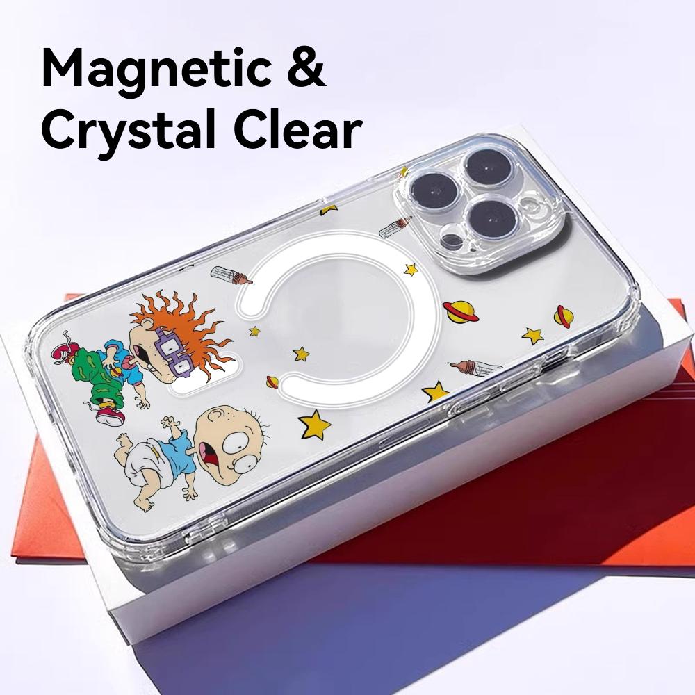 Anime R-Rugrats r-Rugratg Phon - مراجعة Phone Cases Clear وسعره