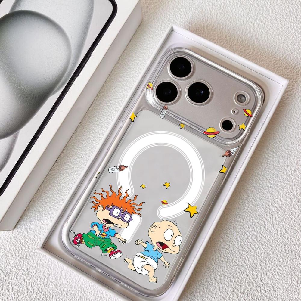 Anime R-Rugrats r-Rugratg Phon - مراجعة Phone Cases Clear وسعره