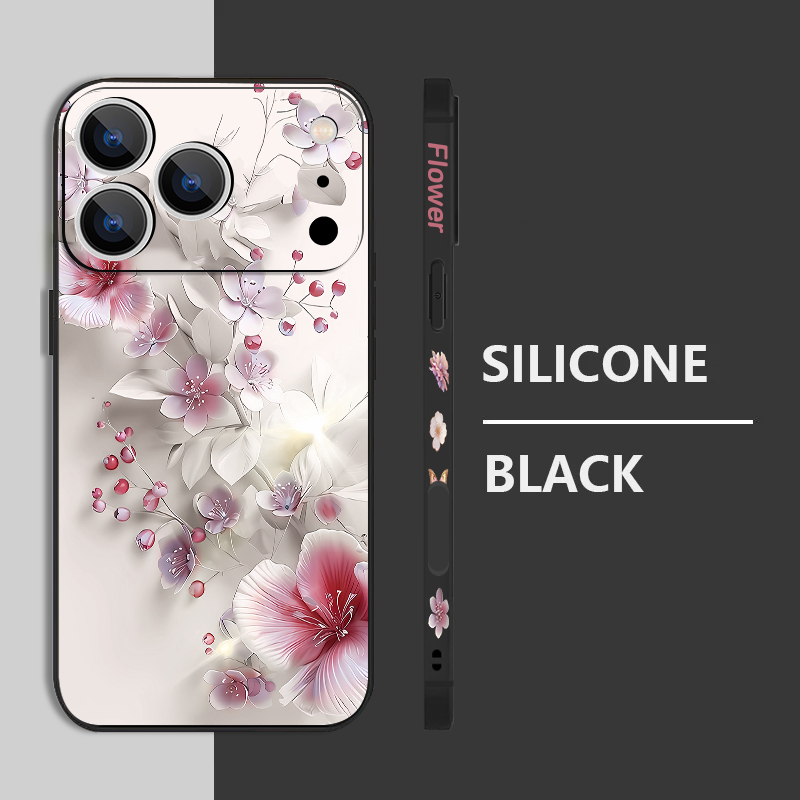 Pink White Flower Case For iPh - مراجعة Phone Cases Pink وسعره