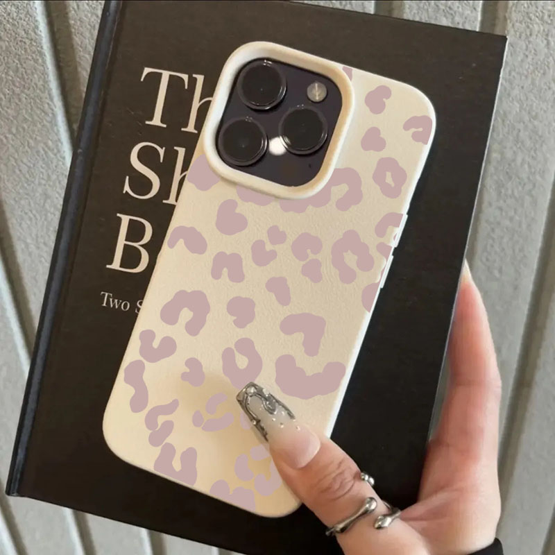 Pink Leopard Print Lichee Patt - مراجعة Phone Cases Pink وسعره