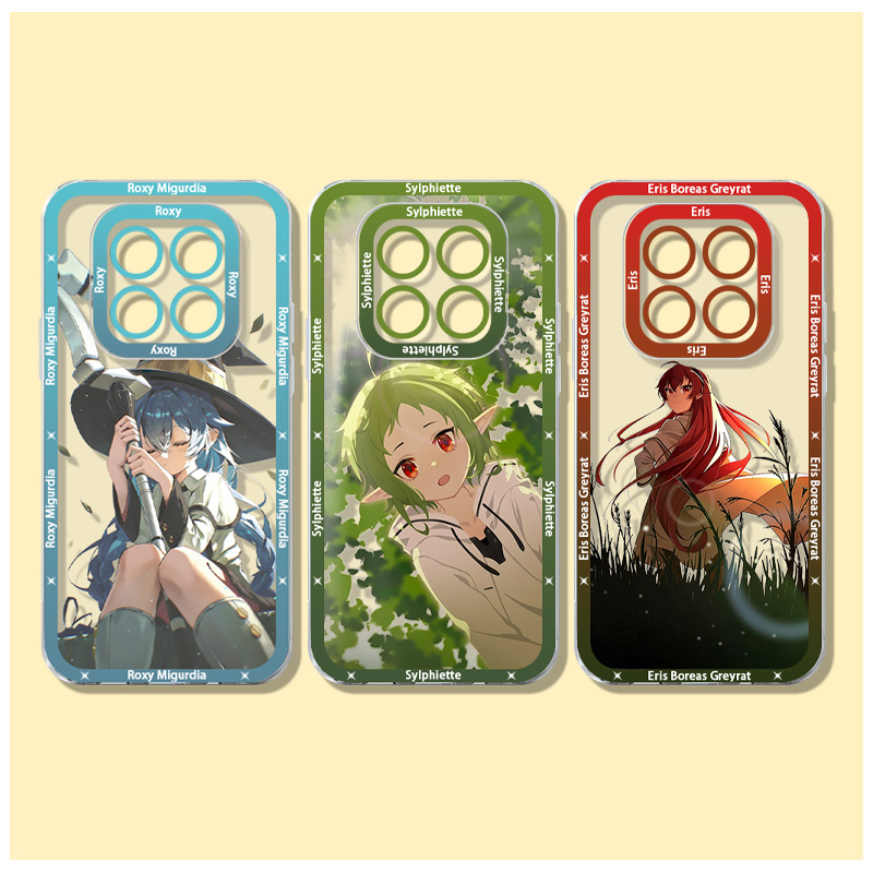 M-Mushoku T-Tensei Sylphiette  - مراجعة Phone Cases Clear وسعره