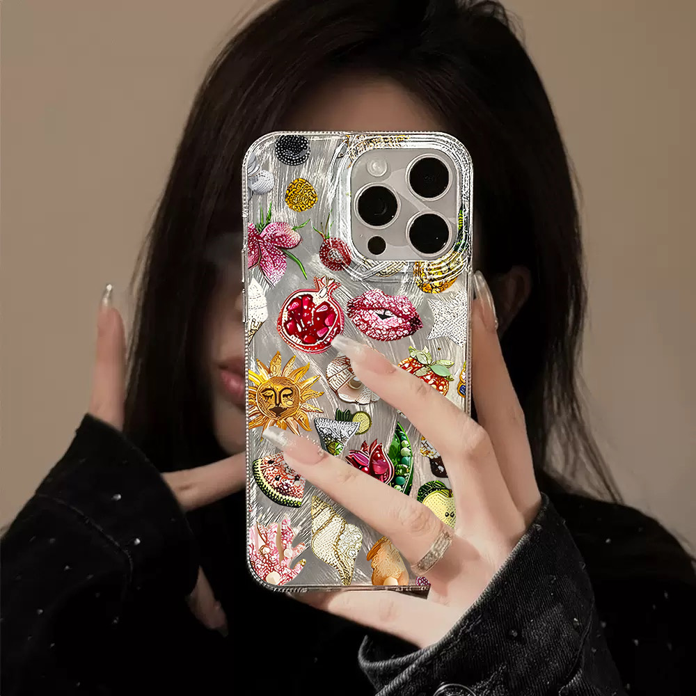 Luxury Retro Collage Silicone  - مراجعة Phone Cases Luxury وسعره