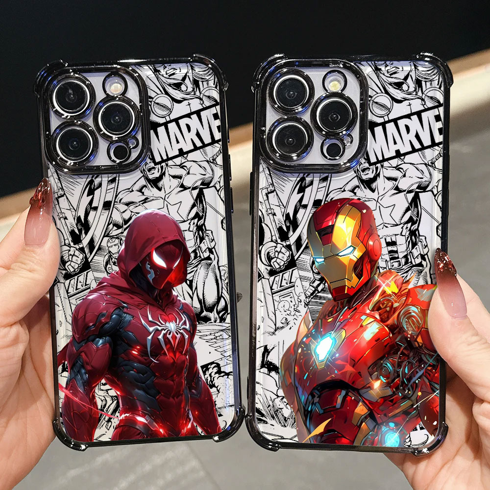 Iron Spider Man Captain Americ - مراجعة Phone Cases Luxury وسعره