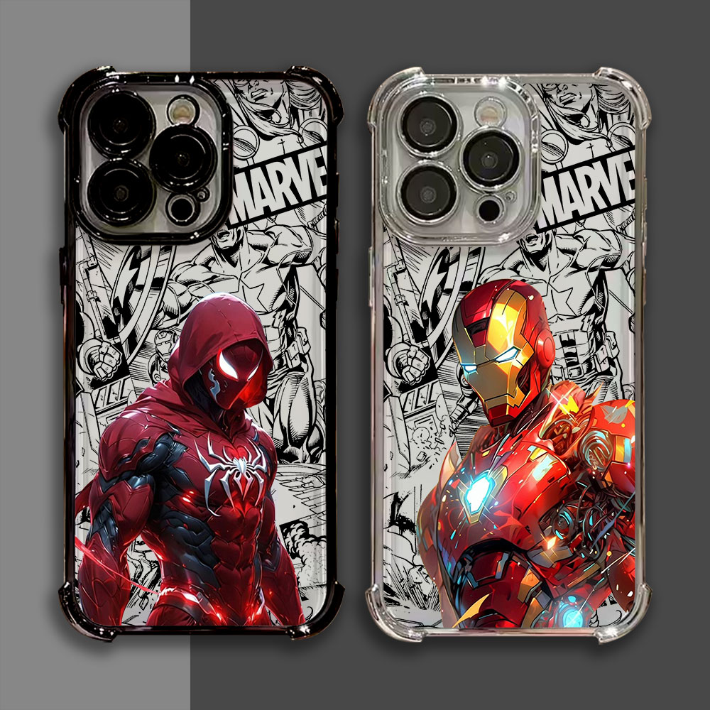 Iron Spider Man Captain Americ - مراجعة Phone Cases Luxury وسعره