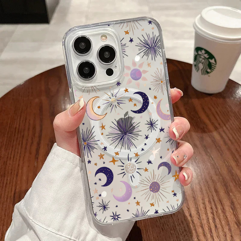 Romantic Sun Moon Stars Phone  - مراجعة Phone Cases Iphone 17 Pro Max وسعره
