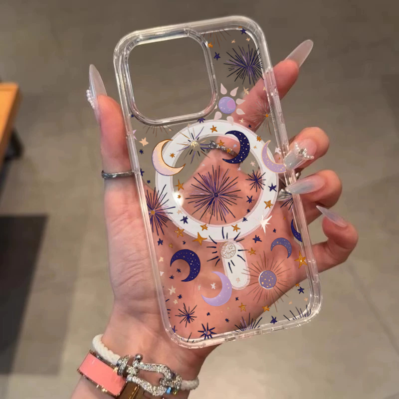 Romantic Sun Moon Stars Phone  - مراجعة Phone Cases Iphone 17 Pro Max وسعره