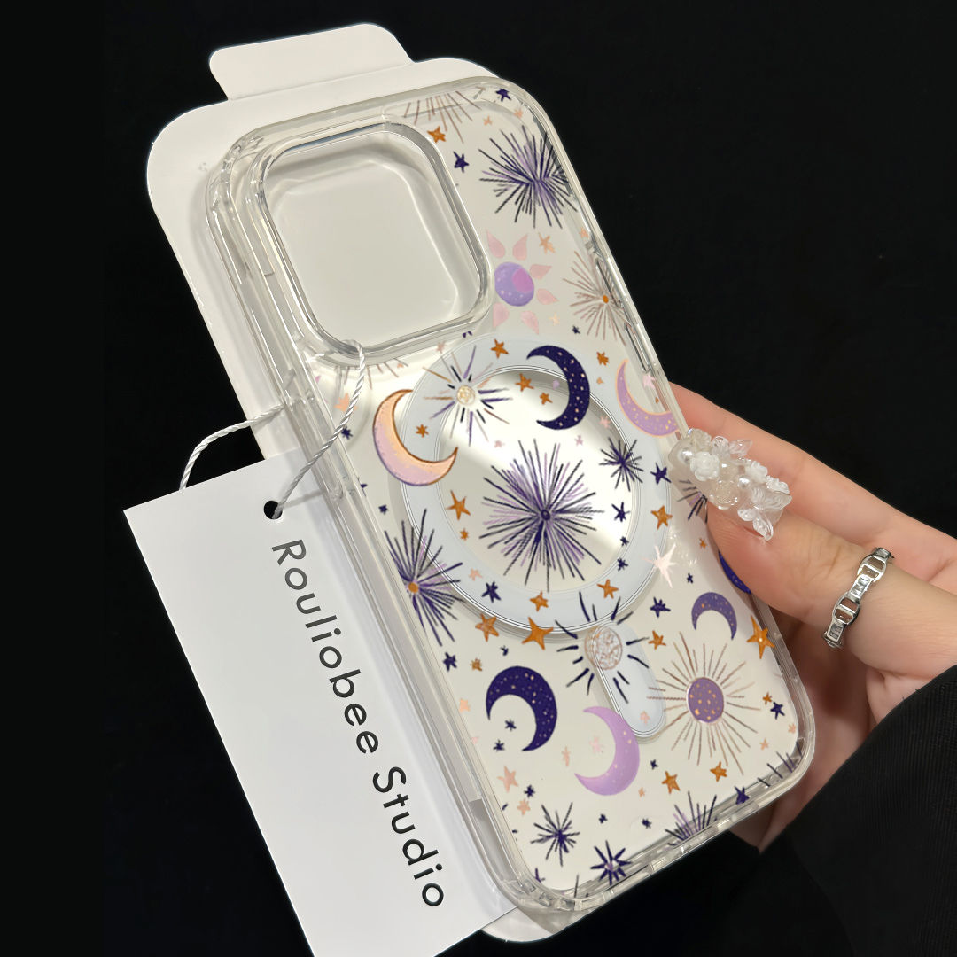 Romantic Sun Moon Stars Phone  - مراجعة Phone Cases Iphone 17 Pro Max وسعره