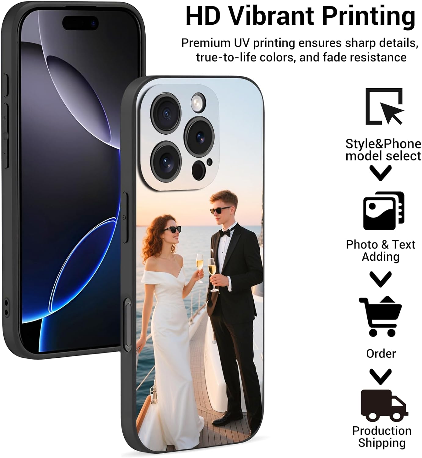 Custom Matte Case for iPhone 1 - مراجعة Phone Cases Customized وسعره