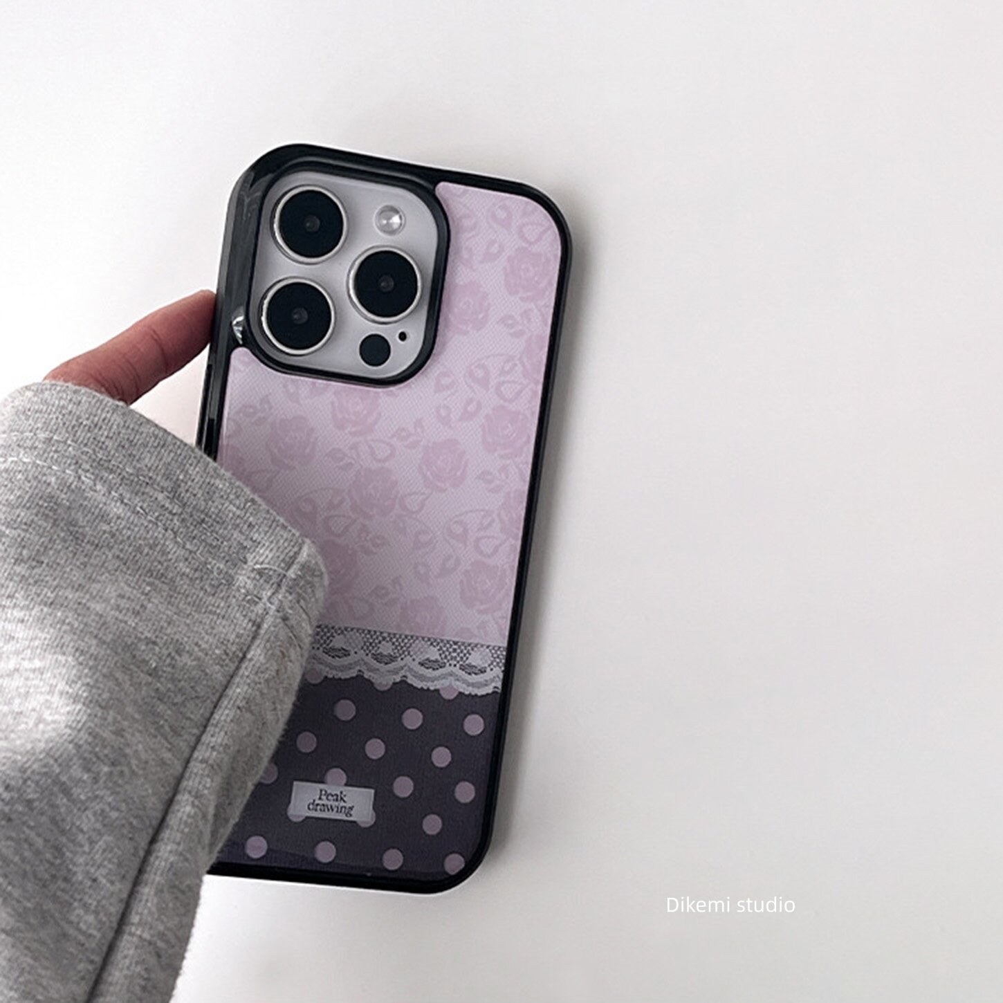 Korean Ins Pink Rose Lace Polk - مراجعة Phone Cases Pink وسعره