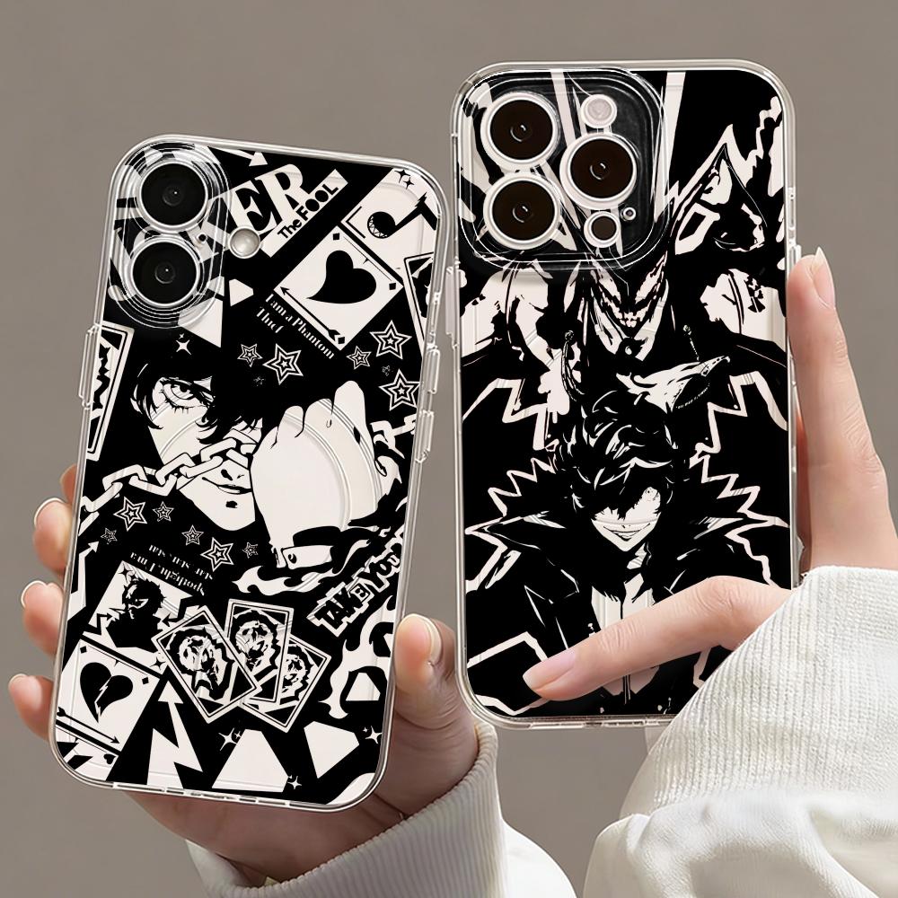 Game P-Persona 5 Phone Case Ma - مراجعة Phone Cases Clear وسعره