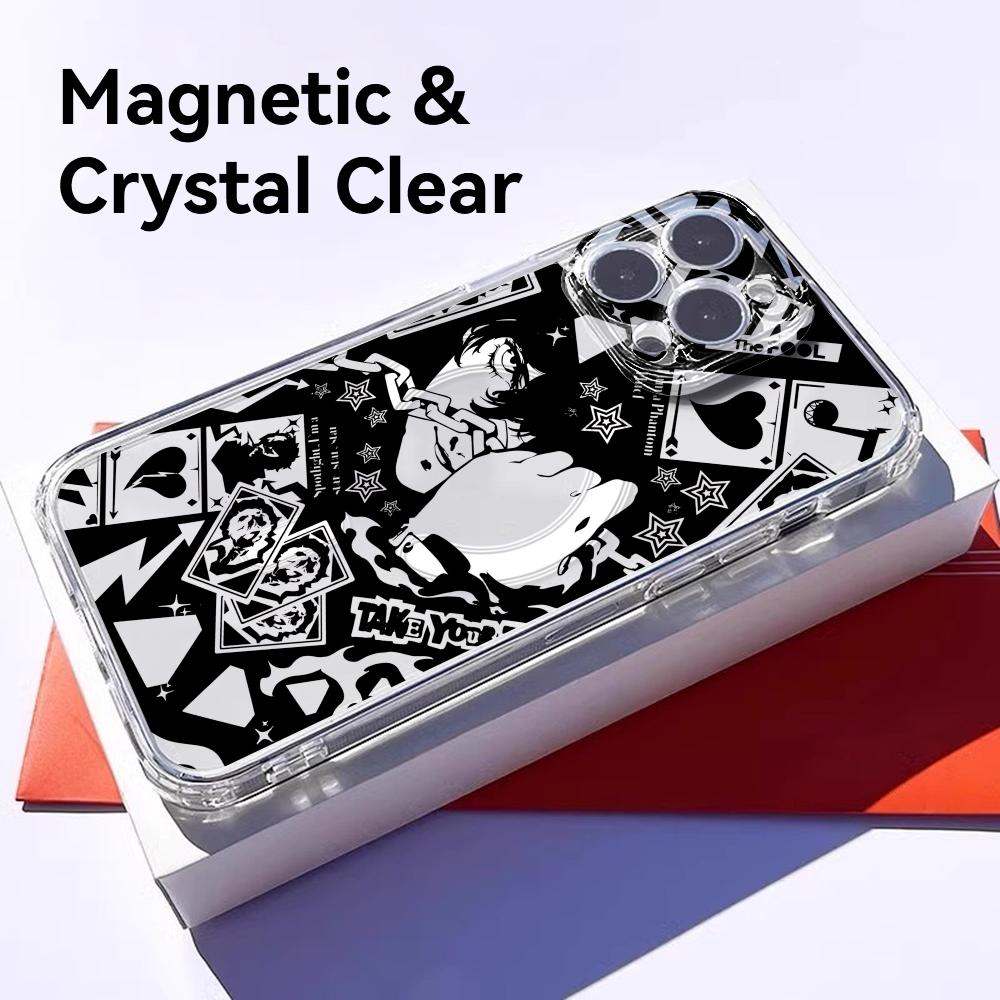 Game P-Persona 5 Phone Case Ma - مراجعة Phone Cases Clear وسعره