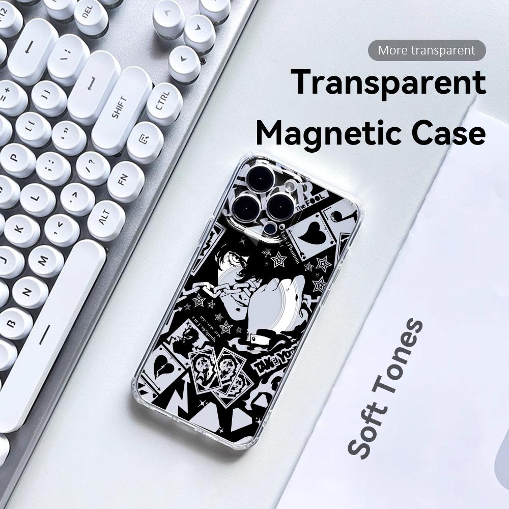 Game P-Persona 5 Phone Case Ma - مراجعة Phone Cases Clear وسعره